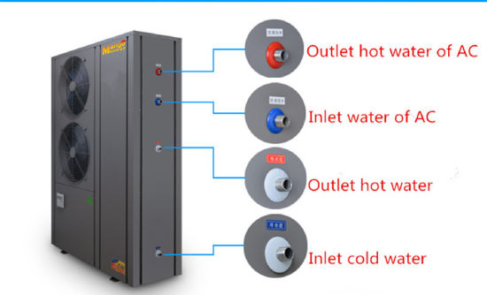 Top Selling 36kw Heating Capacity for Europe Floor Heating Evi Air to Water Heat Pump