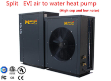 Underfloor Heating Splite Evi Air to Water Heat Pump Hot Water