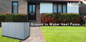 High Cop Underfloor Heating and Cooling Geothermal Source Heat Pump