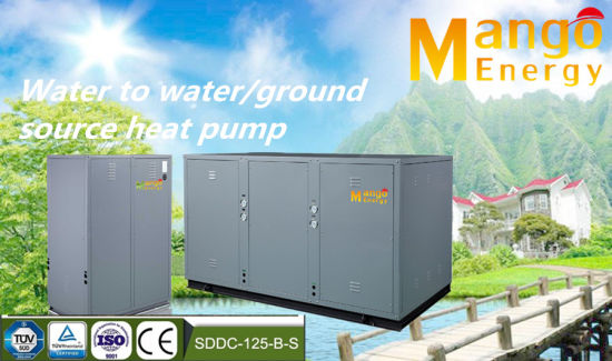 Heating Mode 10.5kw/11.8kw/21.3kw/25.2kw/42.6kw...Geothermal Source Heat Pump for Domestic and Commercial
