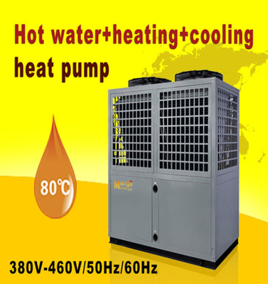 New Popular High Temperature Air to Water Heat Pump for 80c Degree Hot Water Heater Domestic