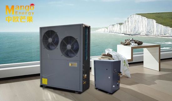 DC Inverter Heat Pump, Heating & Cooling & Hot Water, 9kw 15kw 18kw 24kw Capacity