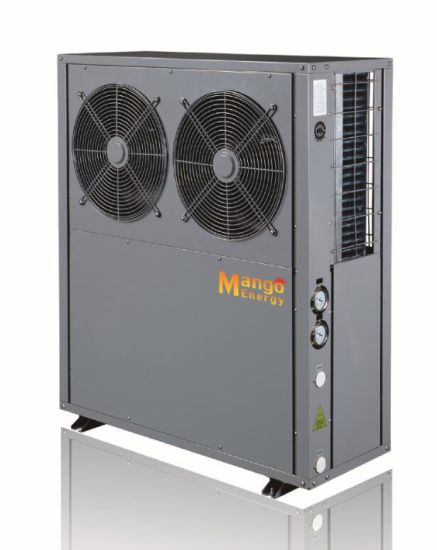 Household Air to Water Heat Pump for Floor Heating and Cooling