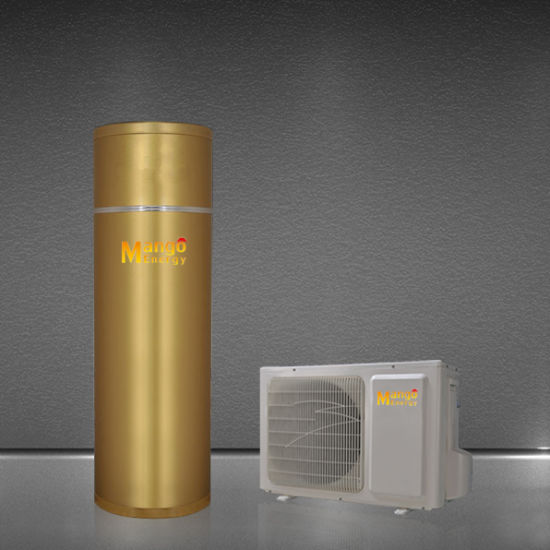 House Use Air Source Heat Pump Water Heater with Water Tank 3.26kw 4.8kw 6.5kw Heating Capacity