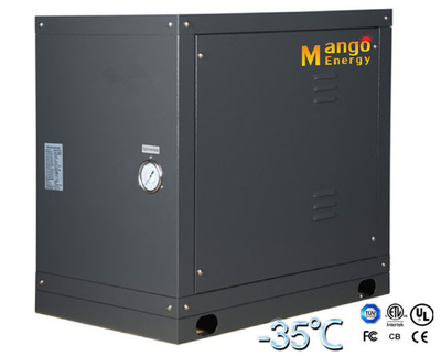 Low Weather Temperature Water/Geothermal Source Heat Pump (Heating and cooling mode, Monoblock type)