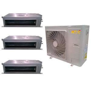 Central Air-Conditioning Low Noise R410A 220V-50Hz/60Hz Heating and Cooling