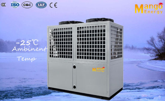 Energy Saving 57.2kw R407c Air to Water Evi Heat Pump for Commercial Use