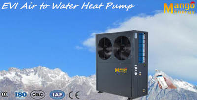 Ce Certified -25degree Evi Air Source Heat Pump with High Efficient Evaporator and Condenser