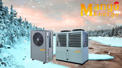 Low Air Temperature Heat Pump for House, Winter Heating Room Cold Climate Heat Pump R410