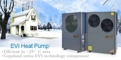 Hot Sale! ! ! (heating+cooling, monoblock type) Evi Air to Water Heat Pump