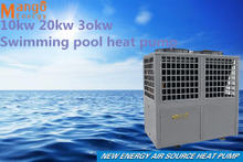 Europe 10kw 15kw20kw 30kw ABS Plastic Swimming Pool Heat Pump