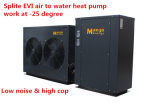 Ce Certified High Cop Split Domestic Air Water Heat Pumps (floor heaing/ cooling)
