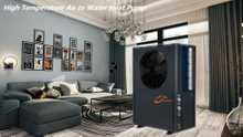 Heating Mode 80 Degree Hot Water High Temperature Air to Water Heat Pump