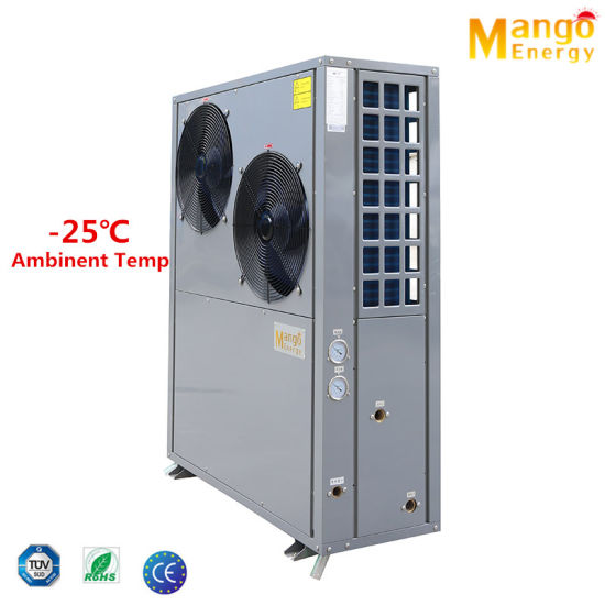 -25deg Ambinent Temp Low Temperature Evi Air Source Heat Pump (CE TUV RoHS) with Copeland Compressor