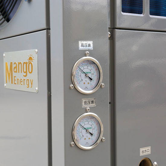 80 Deg High Temperature Air to Water Air Source Heat Pump for Commercial and Hotel