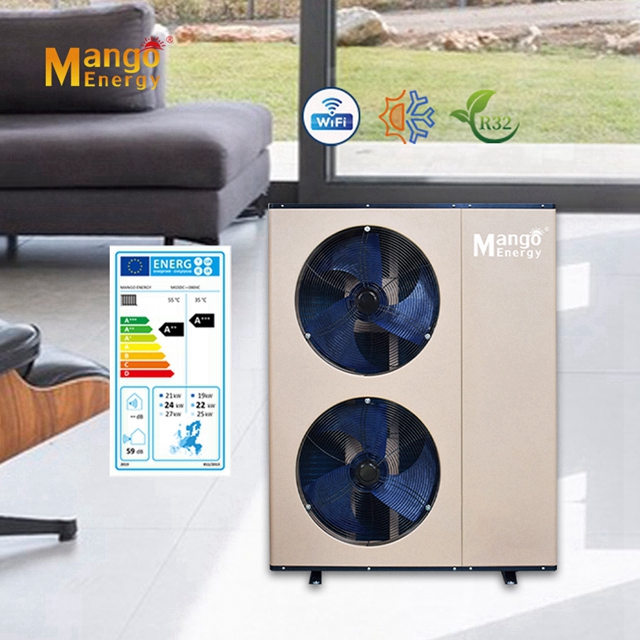 9 Kw To 25 Kw Erp A+++ Air Conditioning Heat Pump Inverter R32 Inverter Monoblock System Heat Pump Water Heater Air to Water Heat Pump for Central House Heating Cooling and Domestic Hot Water