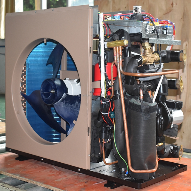 Luft zu Wasser Warmepumpe Heating DHW Supply R32 Air Source Heat Pump DC Inverter Erp A+++ CE TUV EVI