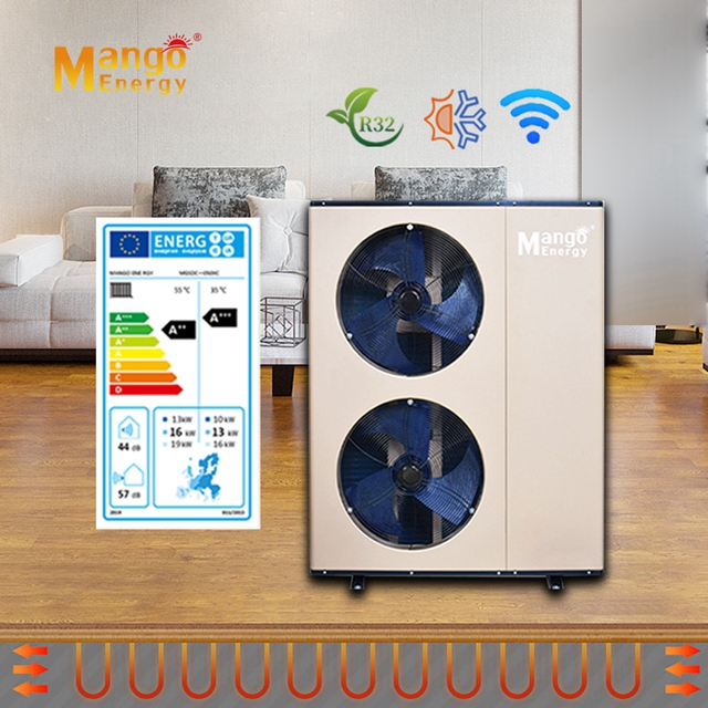 NEW ENERGY DC Inverter Heat Pump 9kw to 25 kw Air Source Heat Pump For Heating Cooling Hot Water