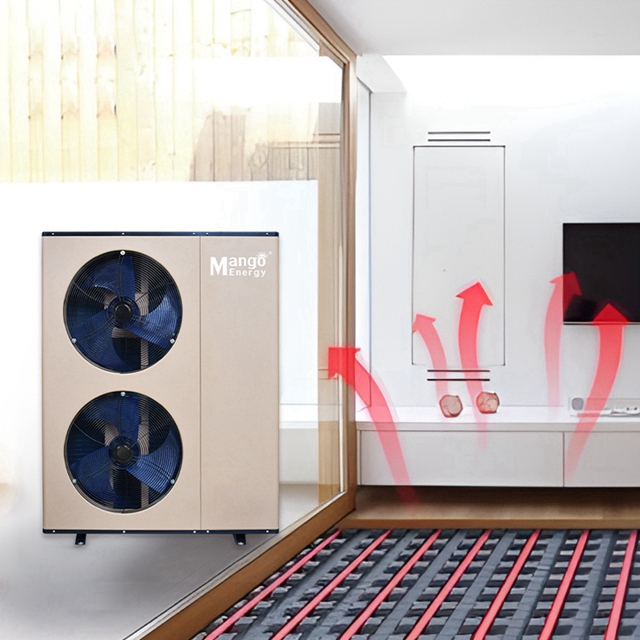 Erp A+++ Inverter Heat Pump R32 Wifi Controlled Heatpump Heater For House Heating Efficient Energy New Design