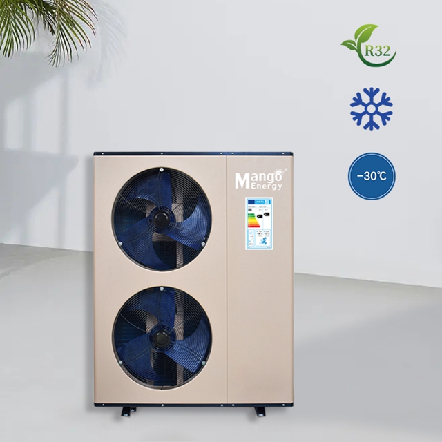Household and Commercial Heat Solution Monoblock Air Source Heat Pump Full DC Inverter R32 WIFI Control