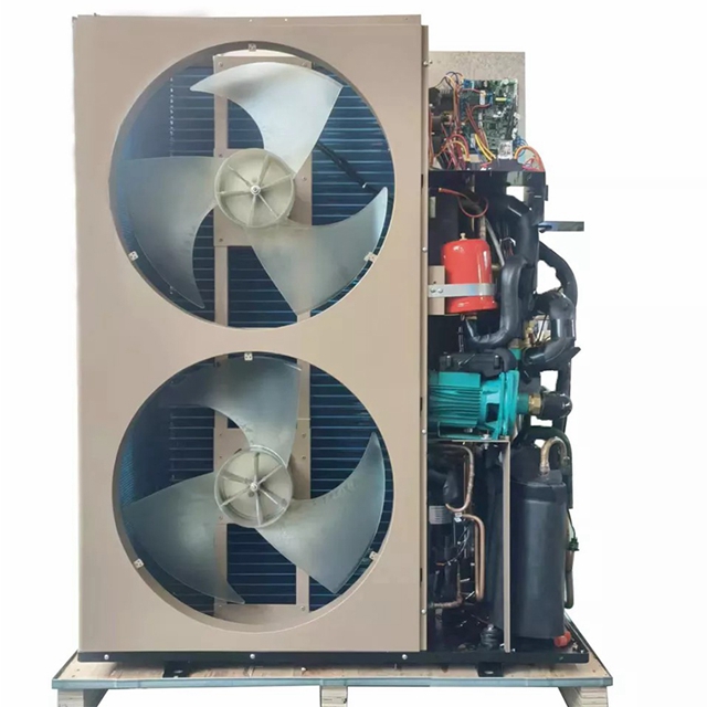 Fan Coil Radiator Floor Heating Air Source Heat Pump All in one 11-30kw R32 Full DC Inverter High COP