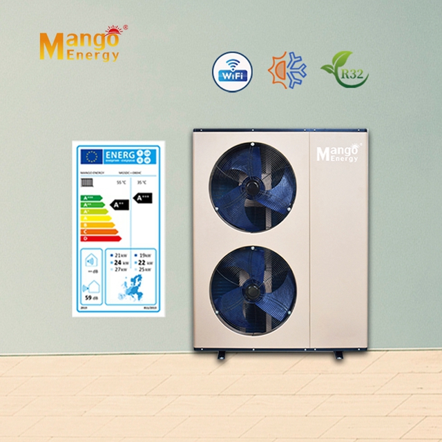 All in One 25kW Heating Capacity DC Inverter Air to Water Heat Pump with WIFI Control Hot Water Heater
