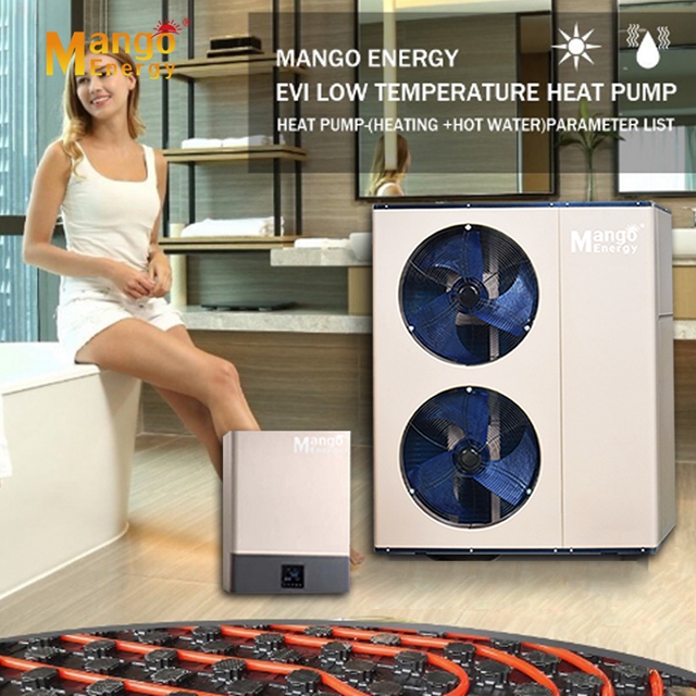Cooling Heating Split Air Conditioner High Efficient Air to Water Heat Pump Warem Pomp Varme Pumpe Pomp Chaleur Piscinal Pompa di Calor