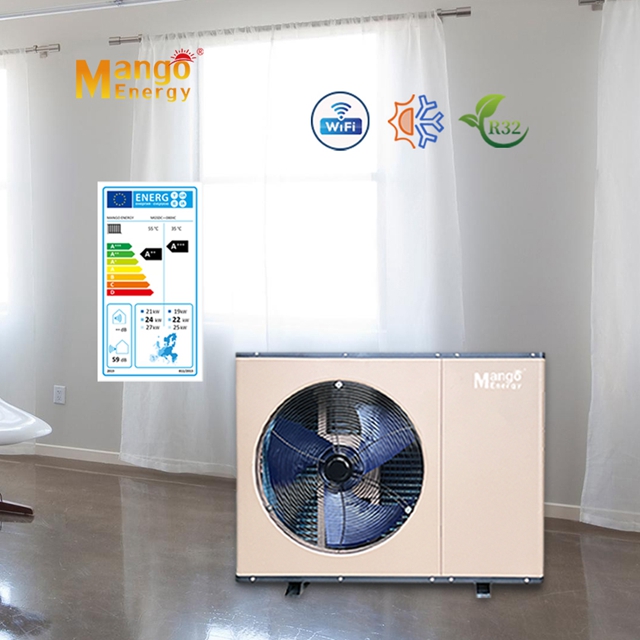 Evi Inverter Heat Pump For Heating And Hot Water And Cooling Heater With Wifi Controller Heatpump