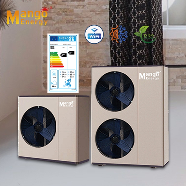 Inverter Heat Pump Manufactures WiFi Control 10kw R32 Evi Air to Water Heat Pump Air Source Water Heater Heat Pump for Heating Cooling