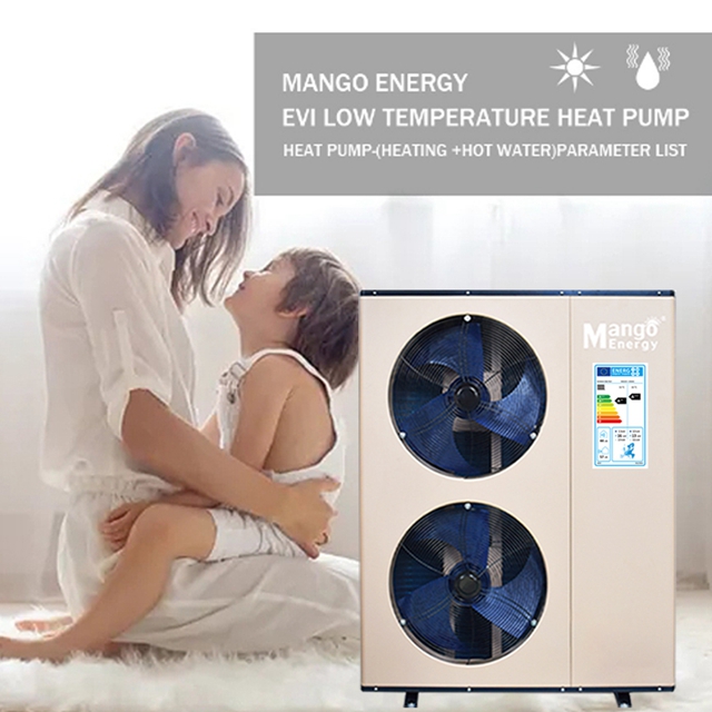 Pump Heater For Heating DC Inverter Water To Air Heat Pump Manufacturers Pompa Ciepla with WiFi Warmepumpe