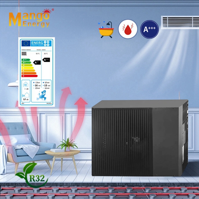High Cop WiFi Control 10kw R32 Evi Air to Water Heat Pump Air Source Water Heater Heat Pump for Heating Cooling