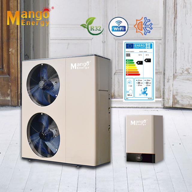 China Manufacturer OEM Split DC Inverter Air Source Heat Pump with WIFI R32 Air to Water Heat Pump