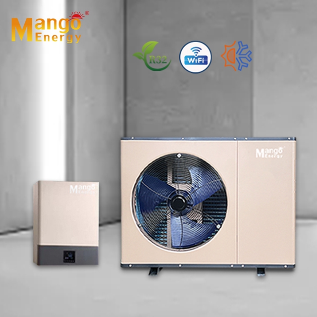 Erp A+++ Class Energy Efficient Heat Pump Air To Water Inverter Heatpump Heater For Heating Household Low Noise To Use