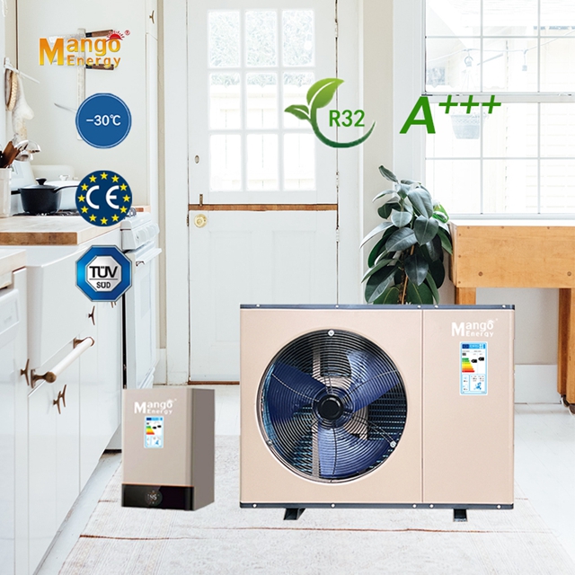 CE Conformity Monoblock Full DC Inverter Heat Pump Air to Water Low Noise 10.5kw Heating Capacity